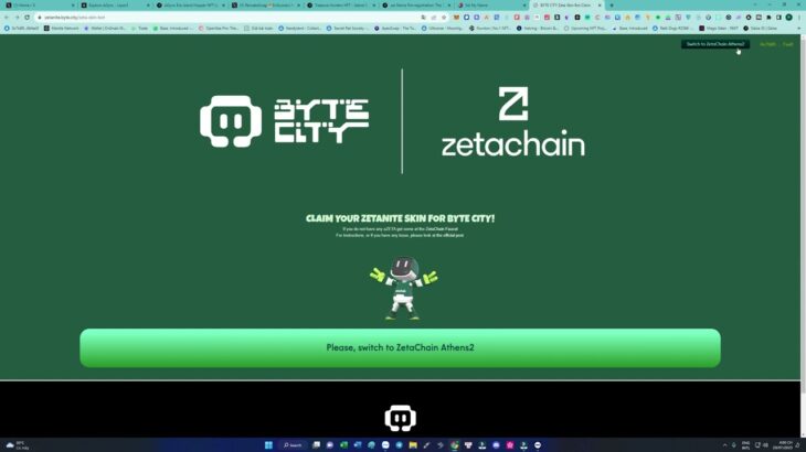 Claim OAT Space ID Sei domain, CLaim NFT Zetachain VS Byte City