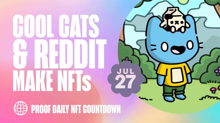 Cool Cats & Reddit Make NFTs | Genkai Cyberkongz on Ronin | $8K Photography NFT Sale