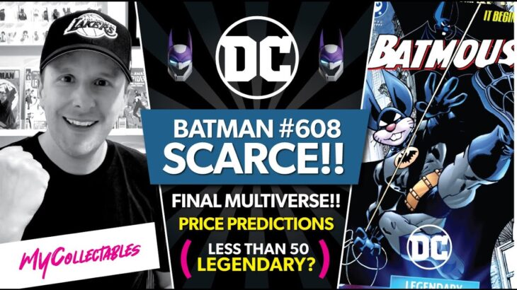 DC NFT Batman #608 Multiverse Drop!! Crazy Scarce Legendary! Price Predictions and Strategy!