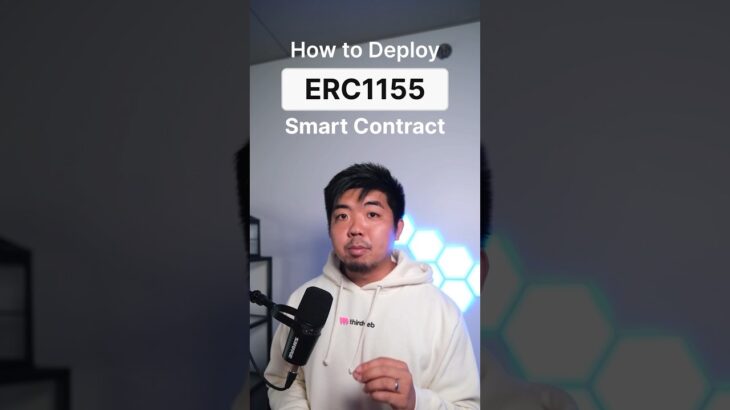 Deploy an ERC1155 smart contract #nft #web3