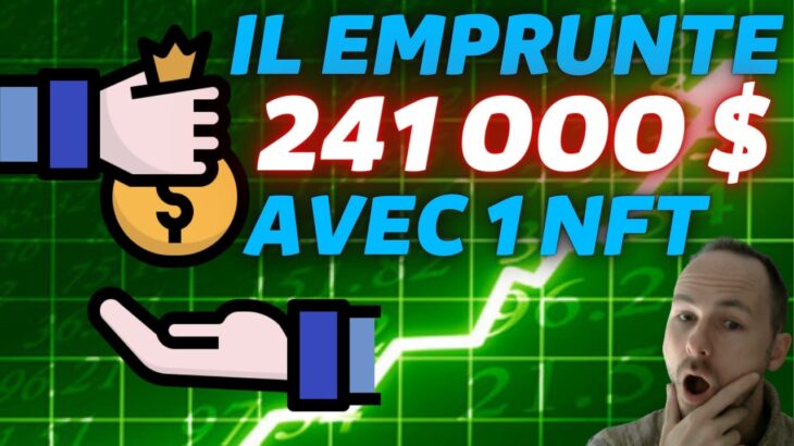 EMPRUNTER 241K$ AVEC 1 NFT, RACHAT ENORME MEDIA CRYPTO, REDDIT NFT