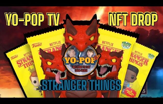 Funko NFT STRANGER THINGS Reveal Review plus opening 10 Packs