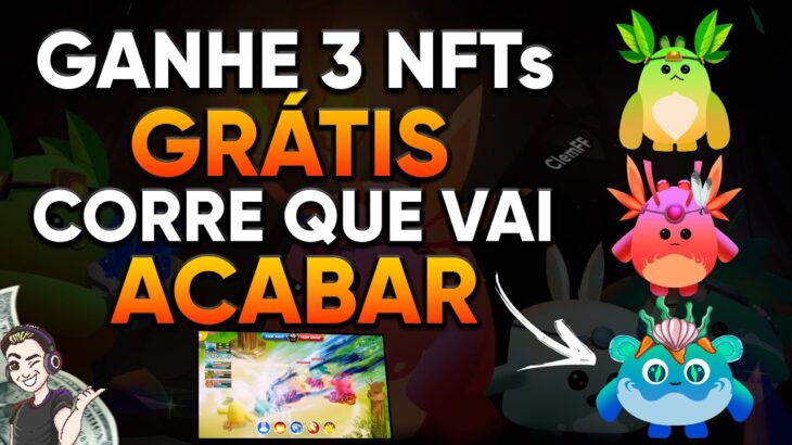 GANHE 3 NFTs GRÁTIS NESSE NOVO JOGO NFT PLAY TO EARN – POOFY LANDY ESTILO AXIE INFINITY FREE TO PLAY