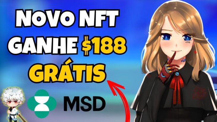 ⚡ GANHE R$188 GRÁTIS – NOVO NFT – MSD – PLATAFORMA PAGANDO – GRÁTIS – NUEVO NFT – JOGO NFT – GRATIS