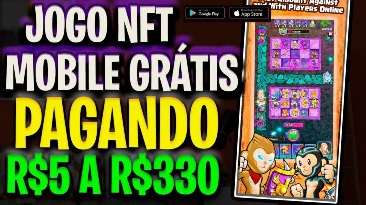 INCRÍVEL!! NOVO JOGO NFT MOBILE GRÁTIS PAGANDO R$5 R$330 GRÁTIS JOGANDO – Defend The Kingdom