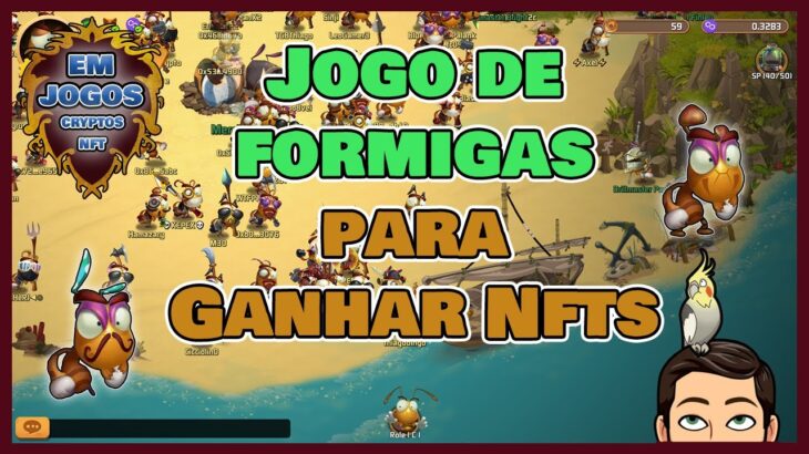 JOGO NFT DE FORMIGAS PARA GANHAR NFTS – CRAZY ANTS