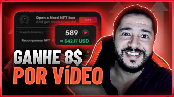 NFT GERANDO $8 POR VÍDEO ASSISTIDO (XCAD APP WATCH 2 EARN) ASSISTA PARA GANHAR