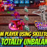 NFTs Skeleton is completely unbalancing the game || Castle Crush Global Top NFT Gameplay 🎯