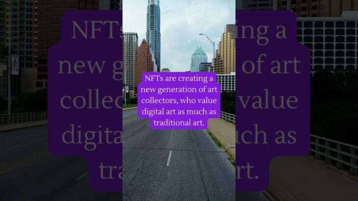 NFTs are creating a new gen. of art collectors, who value digital art #nft #wizardhatznft #shorts