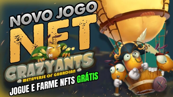 NOVO JOGO NFT – CRAZY ANTS – JOGUE E FARME NFTS GRÁTIS