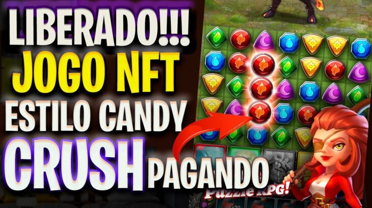 NOVO JOGO NFT GRÁTIS PARA CELULAR PAGANDO ESTILO CANDY CRUSH – Dragon Strike: Puzzle