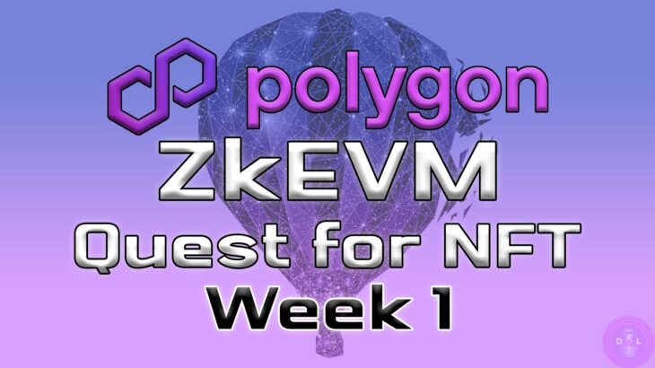 Polygon ZkEvm – Quest for NFT | Week 1 #polygon #crypto #airdrop