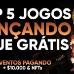 TOP 5 JOGOS NFT GRÁTIS E NOVIDADES PAGANDO E SENDO LANÇADO HOJE – VEJA COMO GANHAR DINHEIRO