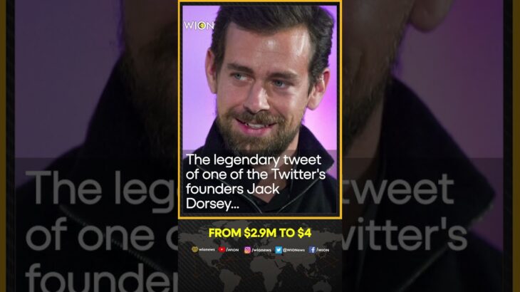 The value of NFT of Jack Dorsey’s first-ever tweet crashes to $4