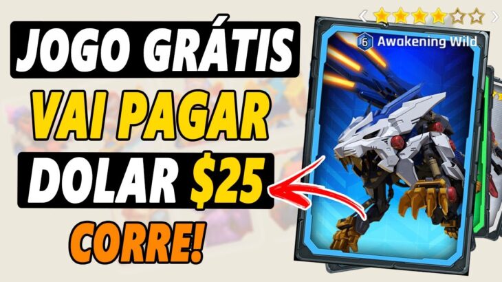 URGENTE! JOGO GRÁTIS VAI PAGAR DOLAR $25 E NFT Como GANHAR no ZOIDS ARENA (FREE TO PLAY)