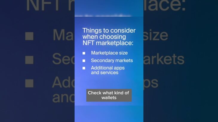 Which blockchain to use for an NFT marketplace? #nft #blockchain #shorts