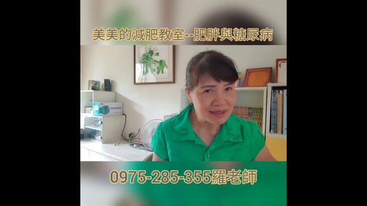 美美的減肥教室–肥胖與糖尿病