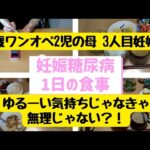 ほんとはスイーツ爆食いしたい【2回目の妊娠糖尿病､1日の食事】