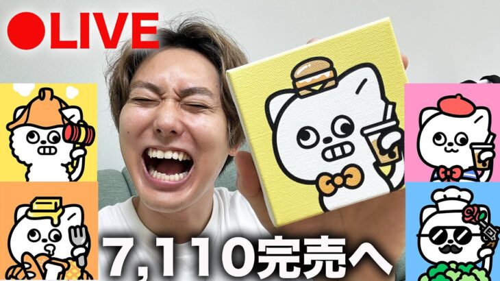 【ラスト3時間】行くぞ完売！ないとーNFTうりぼー目指せ7,110体完売へ！