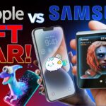 Apple vs Samsung NFT War Begins 🔥Galaxy Flip 5 Wallet🔥