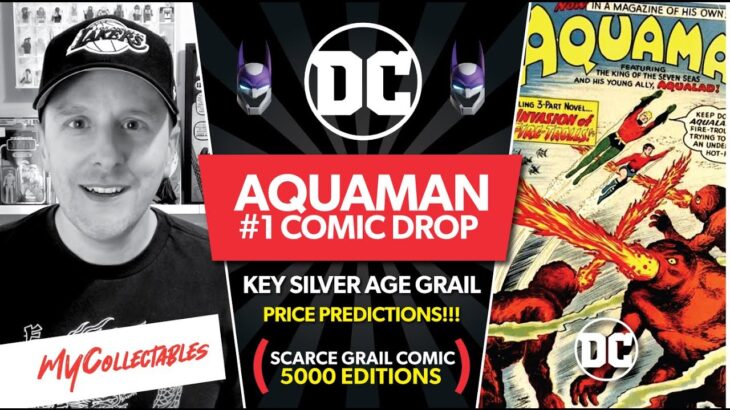 Aquaman #1 Comic Drop on DC NFT! Scarce Grail Comic! Price Predictions and Review!