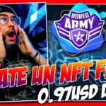 🚨 BORED ARMY 🚨 Te regalan 1 NFT GRATIS p2e 1usd DIARIO