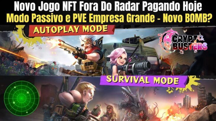 Crypt Busters Novo Jogo NFT Fora Do Radar! Pagando Muito