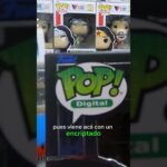 Diferencia logo Funko Pop común y Funko Pop NFT