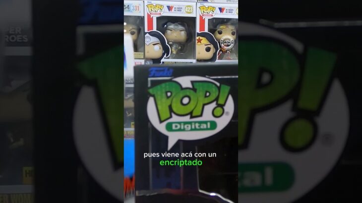 Diferencia logo Funko Pop común y Funko Pop NFT