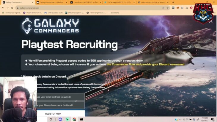 Event Playtest New Game NFT Galaxy Commanders | F2P Strategy |