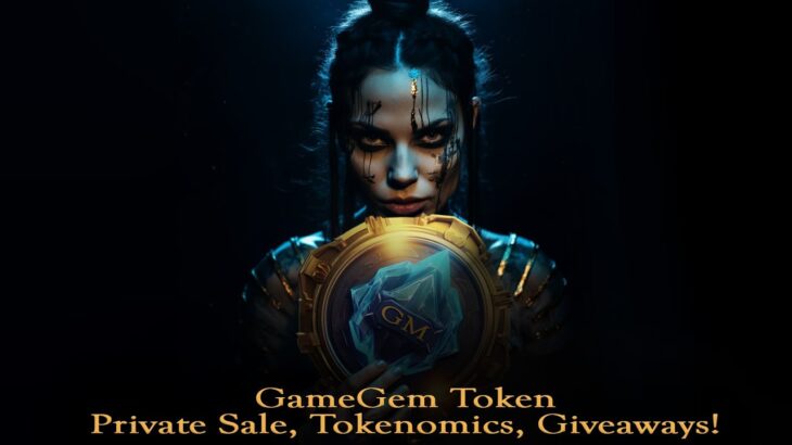 GameGem Token: Tokenomics, Private Sale Round1, New giveaways – Veggies Farm NFT Game, $GMGEM