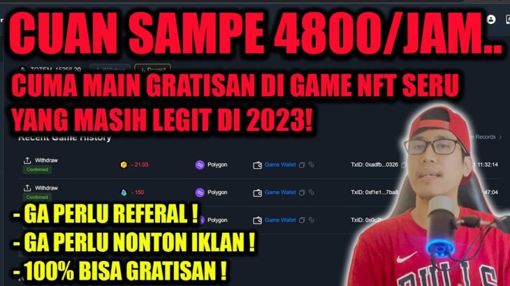 Gratisan pun bisa cuan Rp4800/Jam. Lumayan!  Game NFT F2P penghasil uang terbaik dragon master 2023