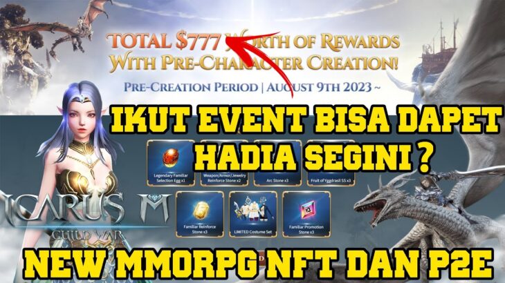 ICARUS M GUILD WAR NEW MMORPG NFT/P2E DARI WEMIX , CLIENT GAME BARU ? BAKAL CUAN INI ? ?