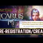 Icarus M: Guild War NFT Pre-Registration/Creation Rewards Awaits