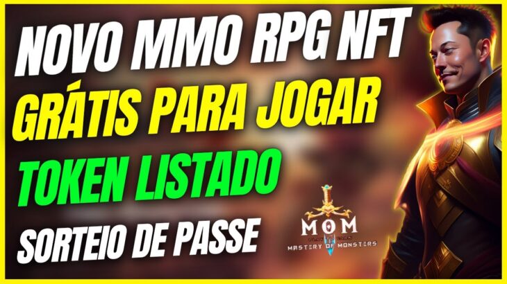 🔥 MASTERY OF MONSTERS: O Novo MMO RPG NFT GRÁTIS que PAGA! 💰 | Sorteio Exclusivo de Passe! 🎁