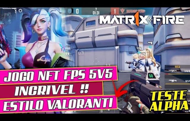 MATRIX FIRE NOVO JOGO NFT FPS – como baixar instalar e ganhar