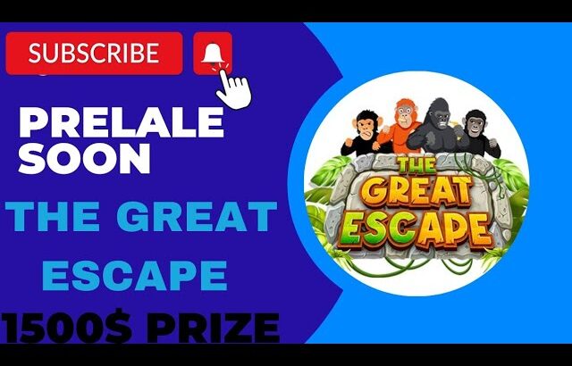 NEW AMAZING NFT GAMING PROJECT THE GREAT ESCAPE 2023 FULL REVIEW LAUNCHED SOON 1000x