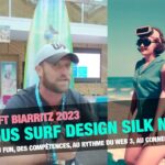 NFT Biarritz 2023 GUS Surf design silk n board