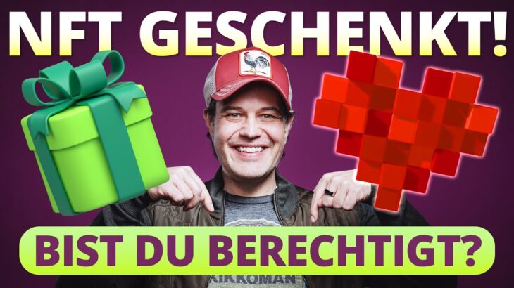 NFT geschenkt! Bist Du berechtigt? (free NFT / Geld geschenkt?)