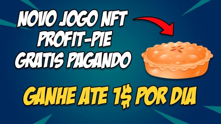 NOVO JOGO NFT DA TORTA GANHE ATÉ 1$ POR DIA TOTALMENTE GRÁTIS