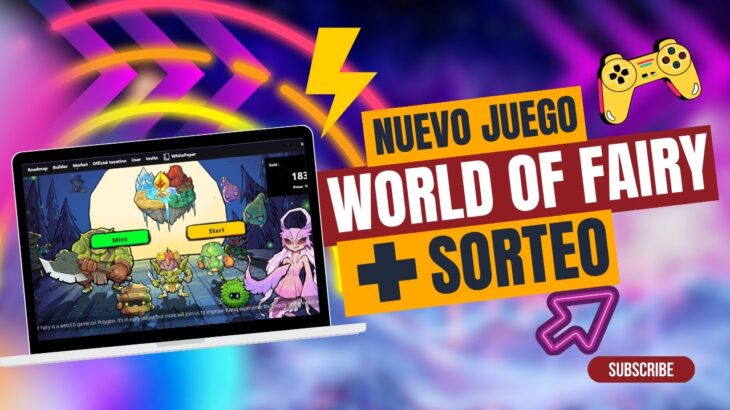 😎 Nuevo JUEGO NFT ⎮WORLD OF FAIRY 🌾|EL NUEVO SUNFLOWER + SORTEOS GRATIS