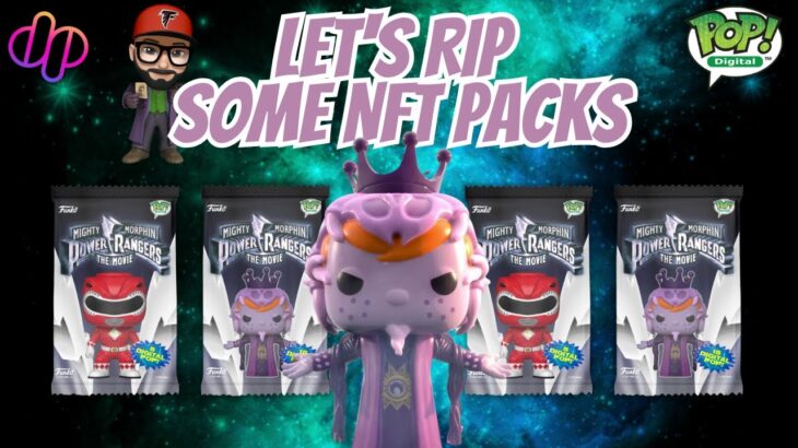 Opening Power Rangers S2 Funko NFT Packs | Physical Redeemables Pulled!