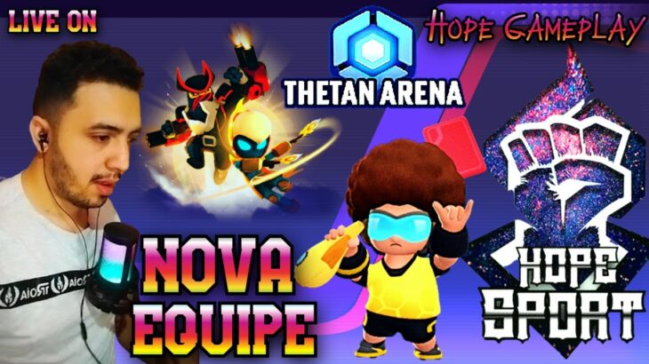 THETAN ARENA -LIVE-  FARMANDO OS  NFT COM OS BUTECO FARME DE 20% ON!!!