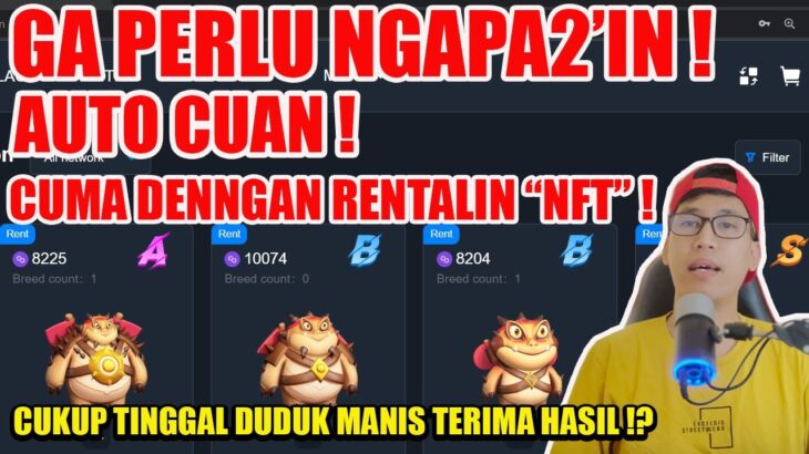 Terima bersih! Cara menghasilkan uang dari internet cuma dengan nge-rentalin NFT di dragon master