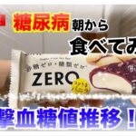 【糖尿病 Type1 食事】やっぱ糖尿病だし低糖質なアイスだと血糖値いい感じ？？朝から食べて血糖値検証！