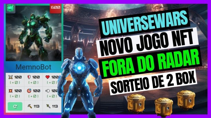 UniverseWars jogo NFT fora do radar | Comece com 10 usdt