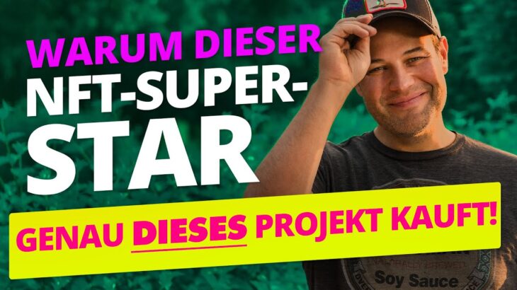 Warum dieser NFT-Superstar genau dieses NFT Projekt kauft! (Geld?)