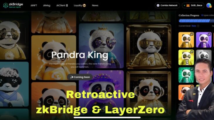 [zkBridge Mainnet Update] Hướng dẫn thu thập NFT Pandra King / Săn Retroactive zkBridge & LayerZero