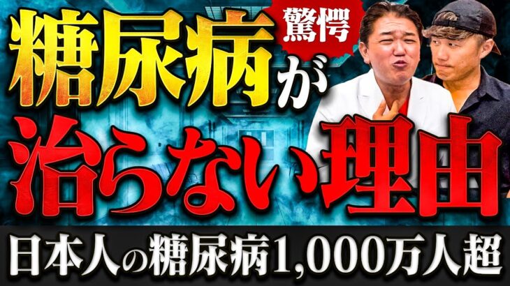 ⚠️驚愕⚠️【糖尿病が治らない理由】日本人の糖尿病1,000万人超【吉野敏明】