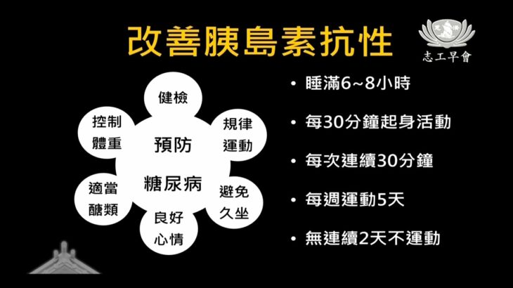 20230912 慢性病管理(3)–糖尿病前期 花蓮慈院羅慶徽副院長